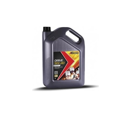 Моторное масло AKross DRIVE синтетическое, 5W-40, SN/CF, 5 л AKS0003MOF