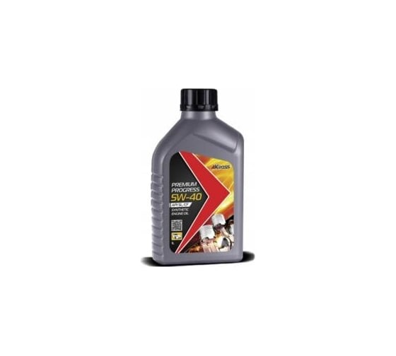 Моторное масло AKross PREMIUM PROGRESS синтетическое, 5W-40, SL/CF, 1 л AKS0012MOF 1