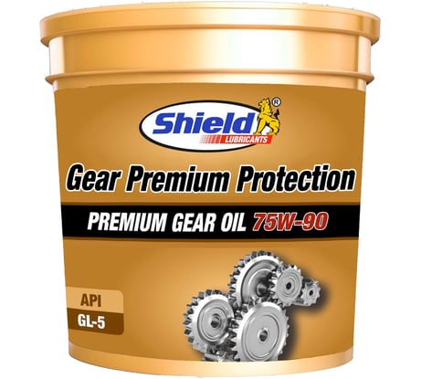 Трансмиссионное масло Shield Lubricants SHIELD GEAR PREMIUM PROTECTION 75W-90, 20 л 2210020