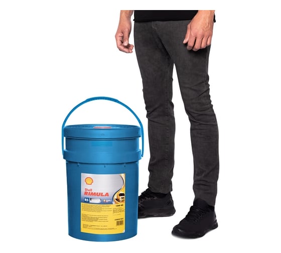 Масло Shell Rimula R5 E 10W-40, 20 л 550027381