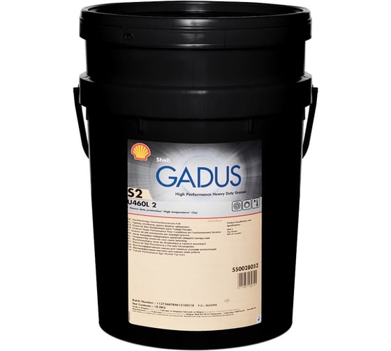 Масло Shell Gadus S2 U460L 2, 18 кг 550028052
