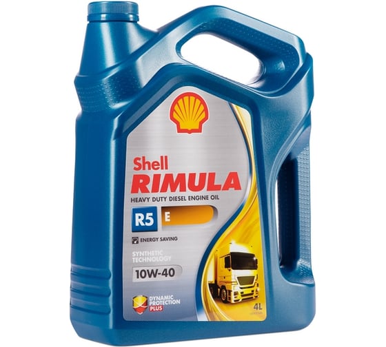 Масло Shell Rimula R5 E 10W-40, 4 л 550046355