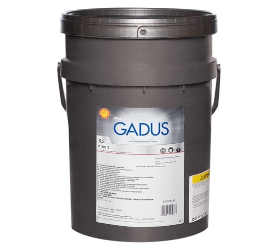 Масло Shell Gadus S5 V100 2, 18 кг 550028433 1