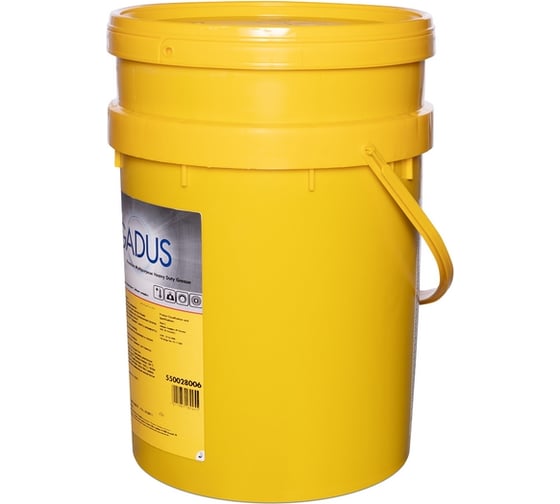 Масло Shell Gadus S3 V460 2, 18 кг 550028006