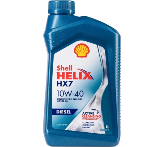 Масло Shell Helix HX7 Diesel 10W-40, 1 л 550046357 1