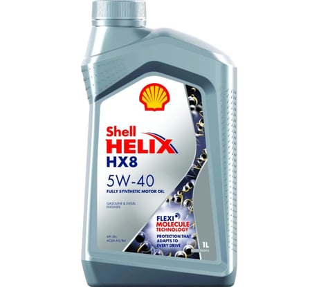 Масло Shell Helix HX8 Synthetic 5W-40, 1 л 550051580