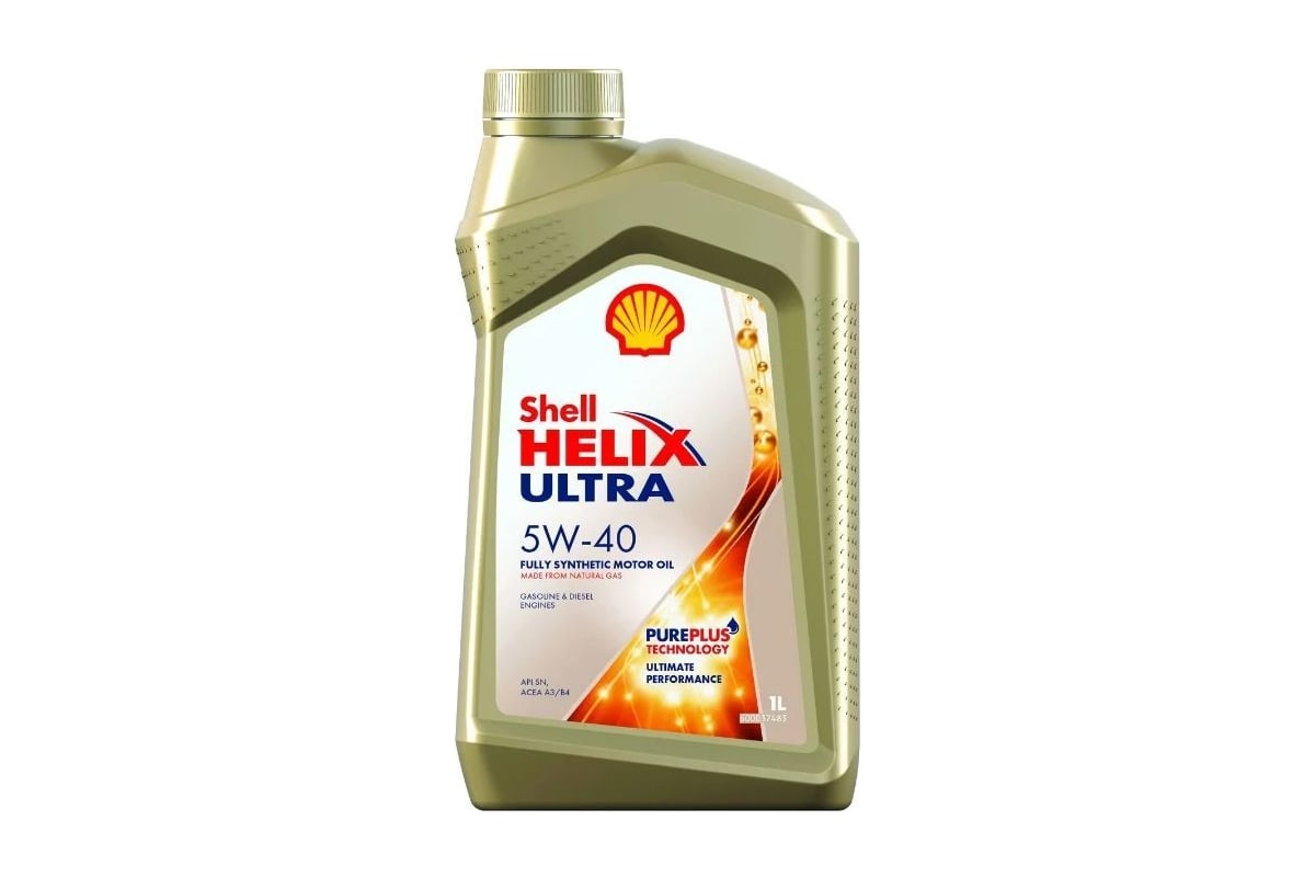 Масло Shell Helix Ultra 5W-40, API SP, 1 л 550055904 - выгодная цена ...