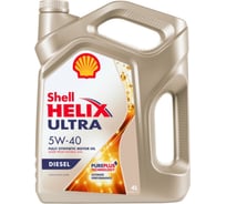 Масло Shell Helix Ultra Diesel 5W-40, 4 л 550046371