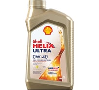 Масло Shell Helix Ultra 0W-40 API SP, 1 л 550055859