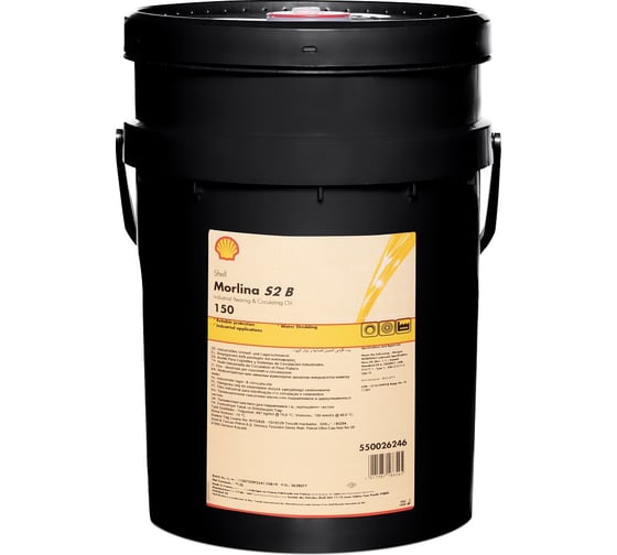 Масло Shell Morlina S2 B 150, 20 л 550026246