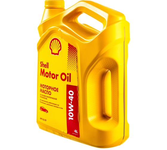 Масло Shell Motor Oil 10W-40, 4 л 550051070