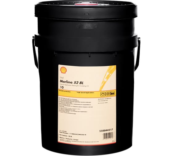 Масло Shell Morlina S2 BL 10, 20 л 550044217