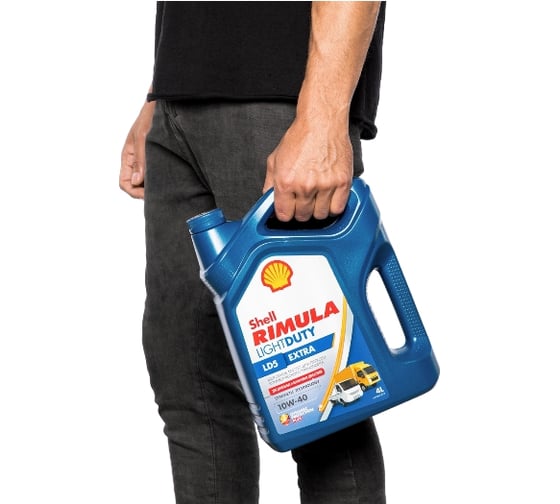 Масло Shell Rimula LD5 Extra 10W-40, 4 л 550050481