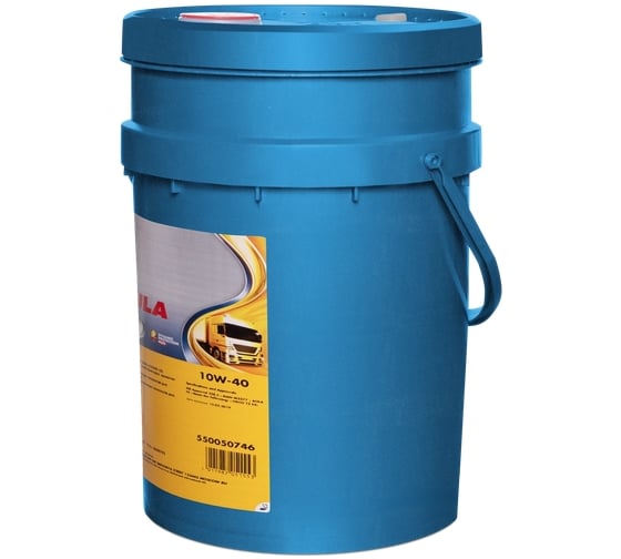 Масло Shell Rimula R5 M 10W-40, 20 л 550050746