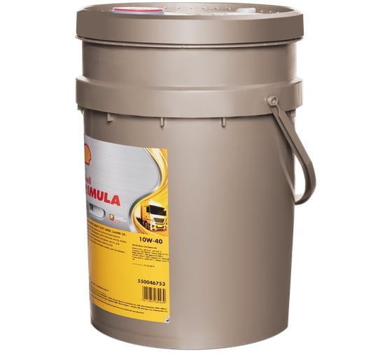 Масло Shell Rimula R6 M 10W-40, 20 л 550046753