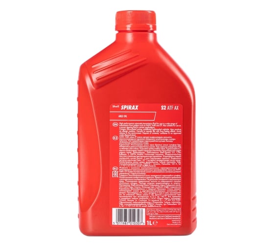 Масло Shell Spirax S2 ATF AX, 1 л 550043344