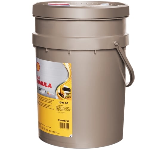 Масло Shell Rimula R6 MS 10W-40, 20 л 550046752