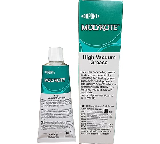 Вакуумная смазка Molykote High Vacuum Grease (50 гр) (аналог EFELE) компаунд 2265940