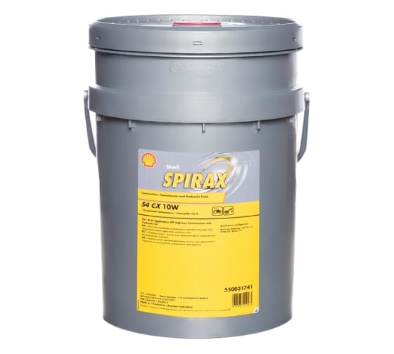 Масло Shell Spirax S4 CX 10W, 20 л 550031741