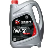 Масло моторное синтетическое Tamashi 4л 0W-30 API SP, ACEA С3, MB 229.51, RN 0700/0710, GM Dexos 2, VW 504.00/507.00 0W30T094