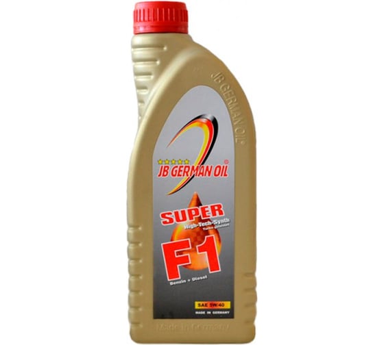 Синтетическое моторное масло JB GERMAN OIL Super F1 RS Power 5W40 A3/B4 1л 314-528