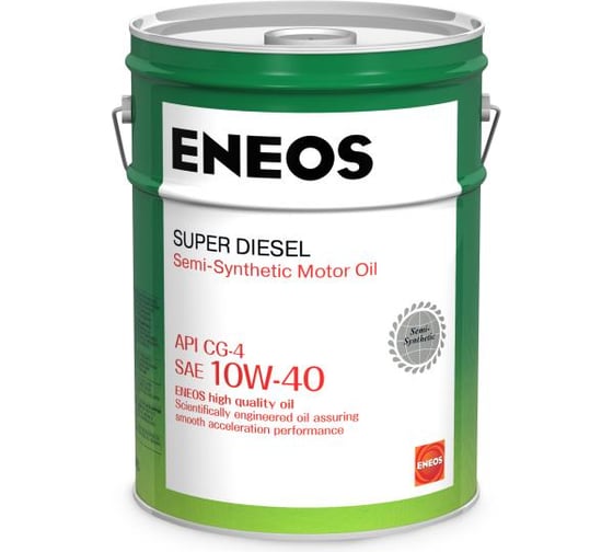  о моторном масле ENEOS CG-4 полусинтетика 10W40 20л oil1327 .