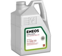 Моторное масло ENEOS CG-4 полусинтетика 10W40 6л oil1329