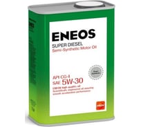 Моторное масло ENEOS CG-4 полусинтетика 5W30 1л oil1330