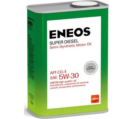 Моторное масло ENEOS CG-4 полусинтетика 5W30 1л oil1330