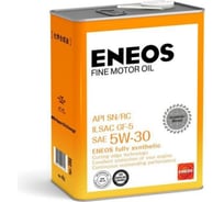 Моторное масло ENEOS FINE MOTOR OIL SN 5W-30 4л 4943589134833