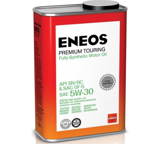 Моторное масло ENEOS Premium Touring SN 5W30 1л 8809478942193 1