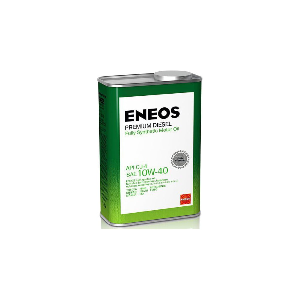 Моторное масло ENEOS Premium Diesel CJ-4 10W-40 1л 8809478943022 ...