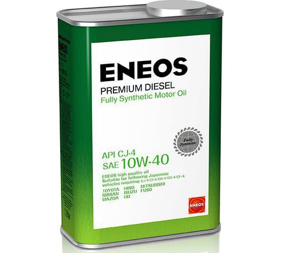 Моторное масло ENEOS Premium Diesel CJ-4 10W-40 1л 8809478943022