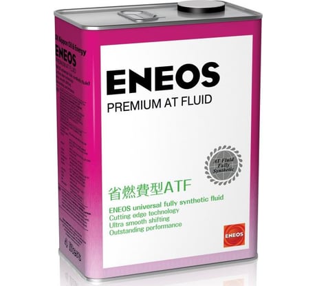 Масло трансмиссионное ENEOS Premium AT Fluid 4л 8809478942032