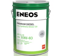 Моторное масло ENEOS Premium Diesel CJ-4 10W-40 20л 8809478942834