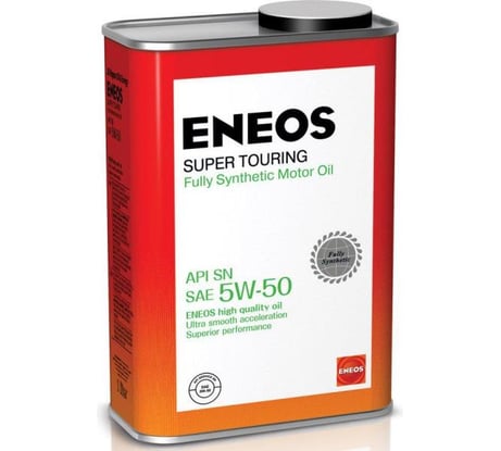 Моторное масло ENEOS Super Touring 100 Synt. SN 5W50 1л 8809478941714