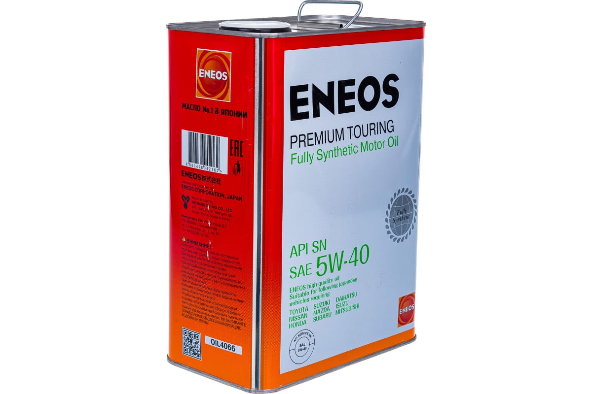 Моторное масло eneos premium touring. 8809478942162 ENEOS. 8809478942162 ENEOS 5w40. ENEOS Premium Touring SN 5w30 20л. ENEOS 8809478942162 масло моторное где производят.