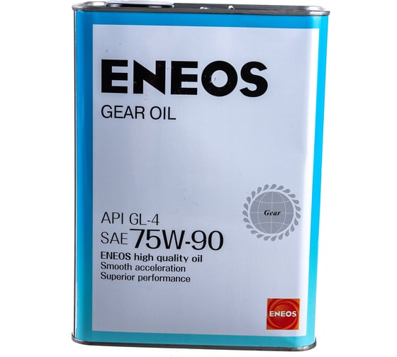 Трансмиссионное масло ENEOS GEAR GL-4, 75W90, 4 л 8809478942513
