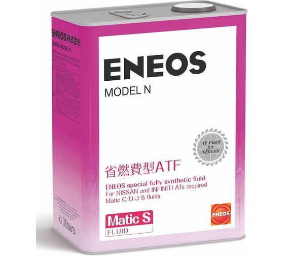 Трансмиссионное масло ENEOS Model N Matic C/D/J/S, 4 л oil5083 1