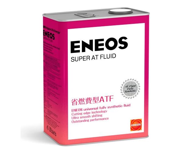 Трансмиссионное масло ENEOS Super AT Fluid 4 л 8809478944845