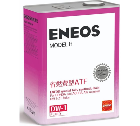Трансмиссионное масло ENEOS Model H DW-1/Z-1, 4 л oil5078 1