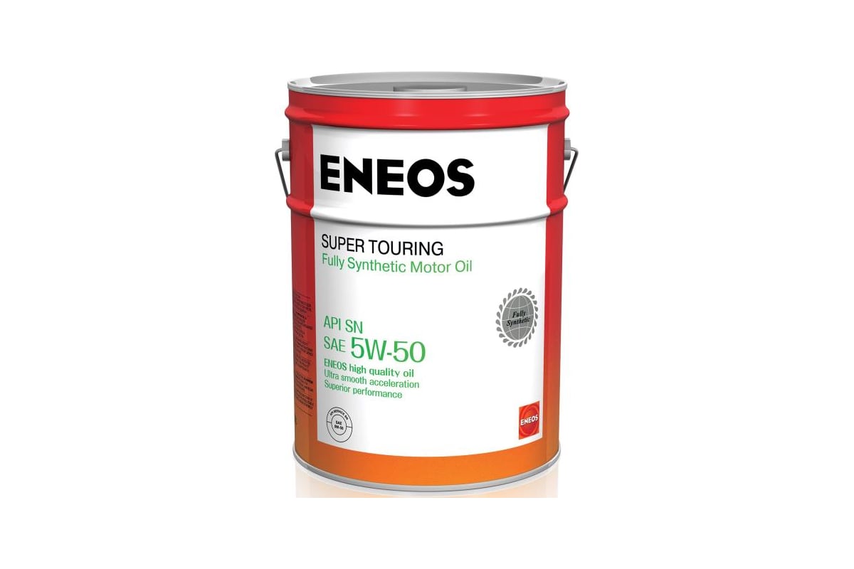 Моторное масло ENEOS Super Touring 100% Synt. SN, 5W50, 20 л ...