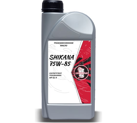 Трансмиссионное масло SHIKANA TN GL-4 75W-85 1л 79566