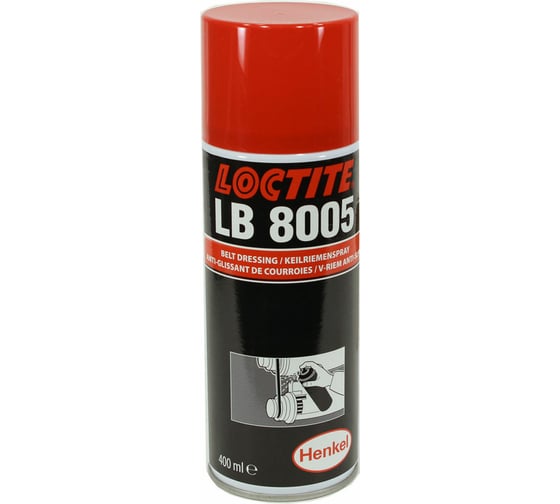 Спрей для ремней LOCTITE 8005 LB, 400мл 232294 1