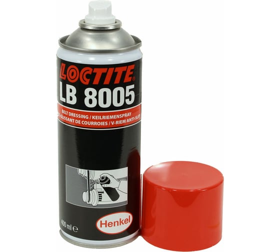 Спрей для ремней LOCTITE 8005 LB, 400мл 232294