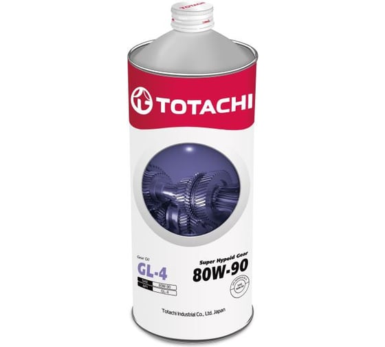 Трансмиссионное масло TOTACHI Super Hypoid Gear GL-4, 80W-90, 1 л 60101