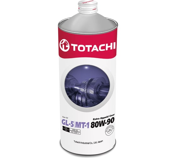 Трансмиссионное масло TOTACHI Extra Hypoid Gear GL-5/MT-1 80W-90 1 л 60401 1