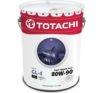 Трансмиссионное масло TOTACHI Super Hypoid Gear GL-4, 80W-90, 20 л 60120