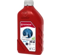 Моторное масло TOTACHI NIRO HD Synthetic API CI-4/SL, 5W-40, пласт., 1 л 17801