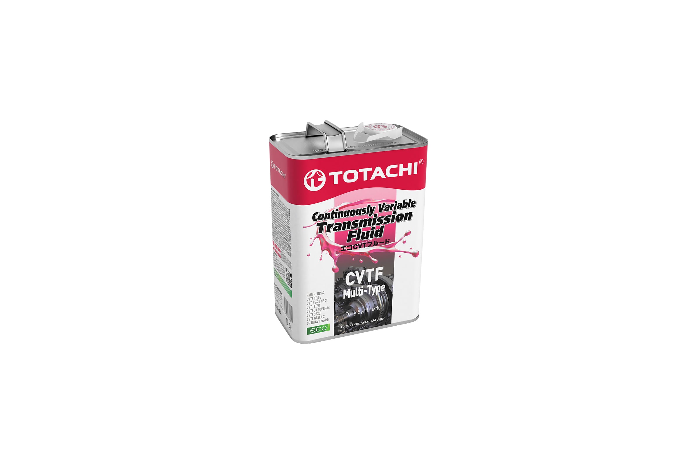 Трансмиссионное масло TOTACHI ATF CVT MULTI-TYPE 4л 20504